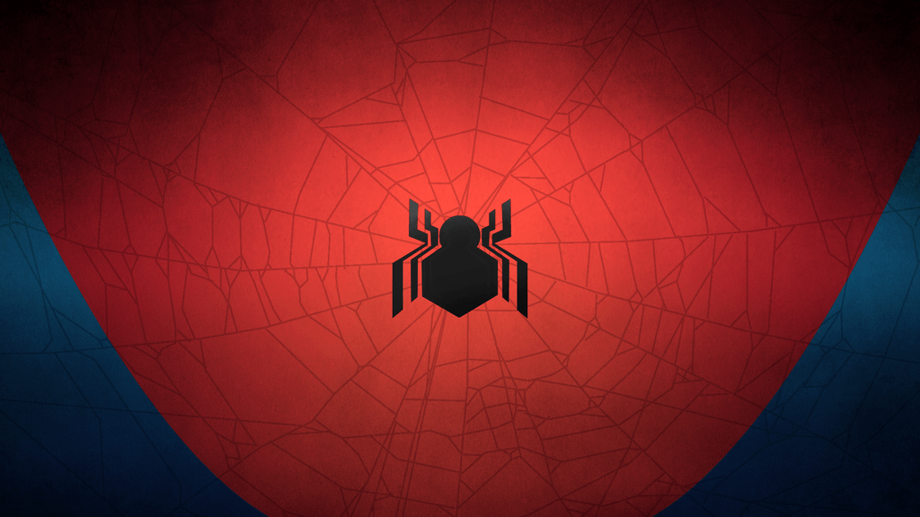 Civil War Spider Man: Minimal Wallpaper