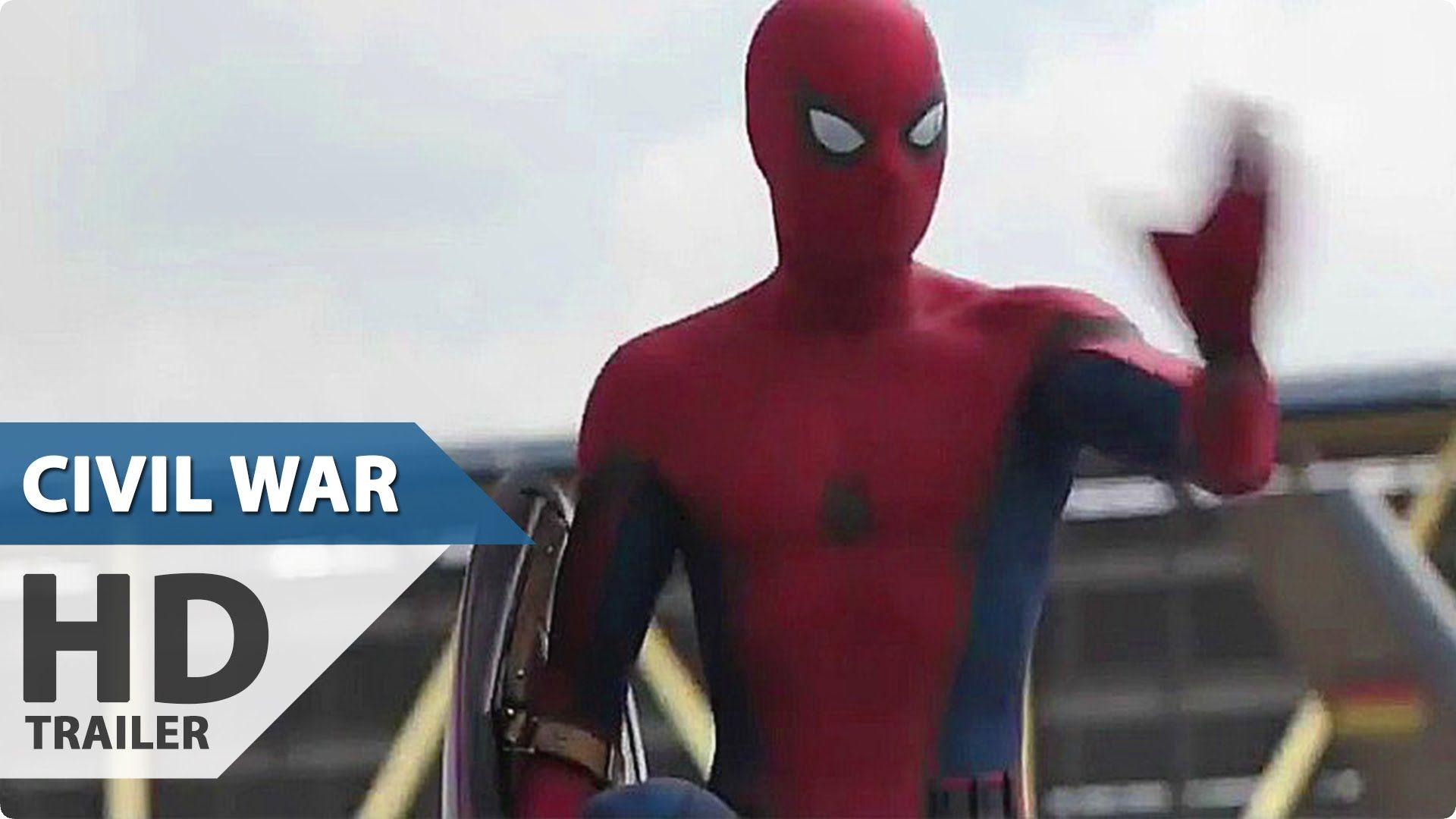 Captain America 3 Civil War NEW TV Spot Man Arrives 2016