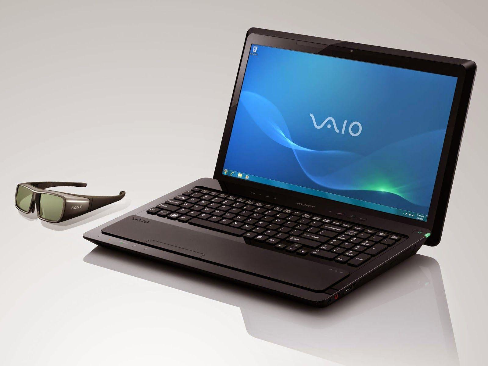 sony vaio black laptop wallpaper with information. Entertainment