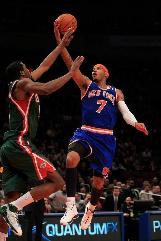 NBA Kicks: Carmelo Anthony Makes Knicks Debut in Jordan Melo M7