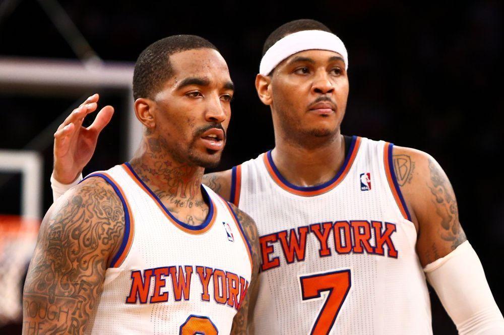 Carmelo Anthony Agrees With JR Smith That the Knicks Were &;Walking