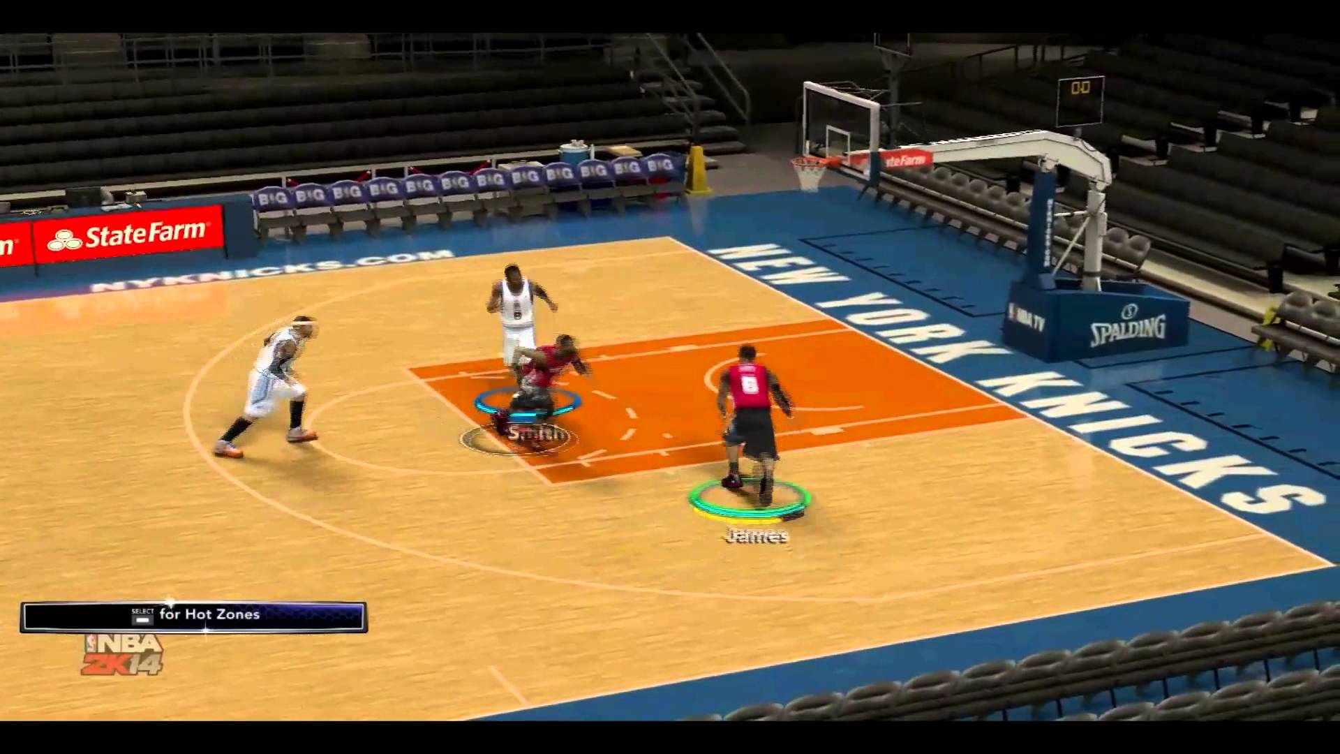 Dunk Contest 2014 LeBron James vs. Carmelo Anthony (NBA 2k14) HD