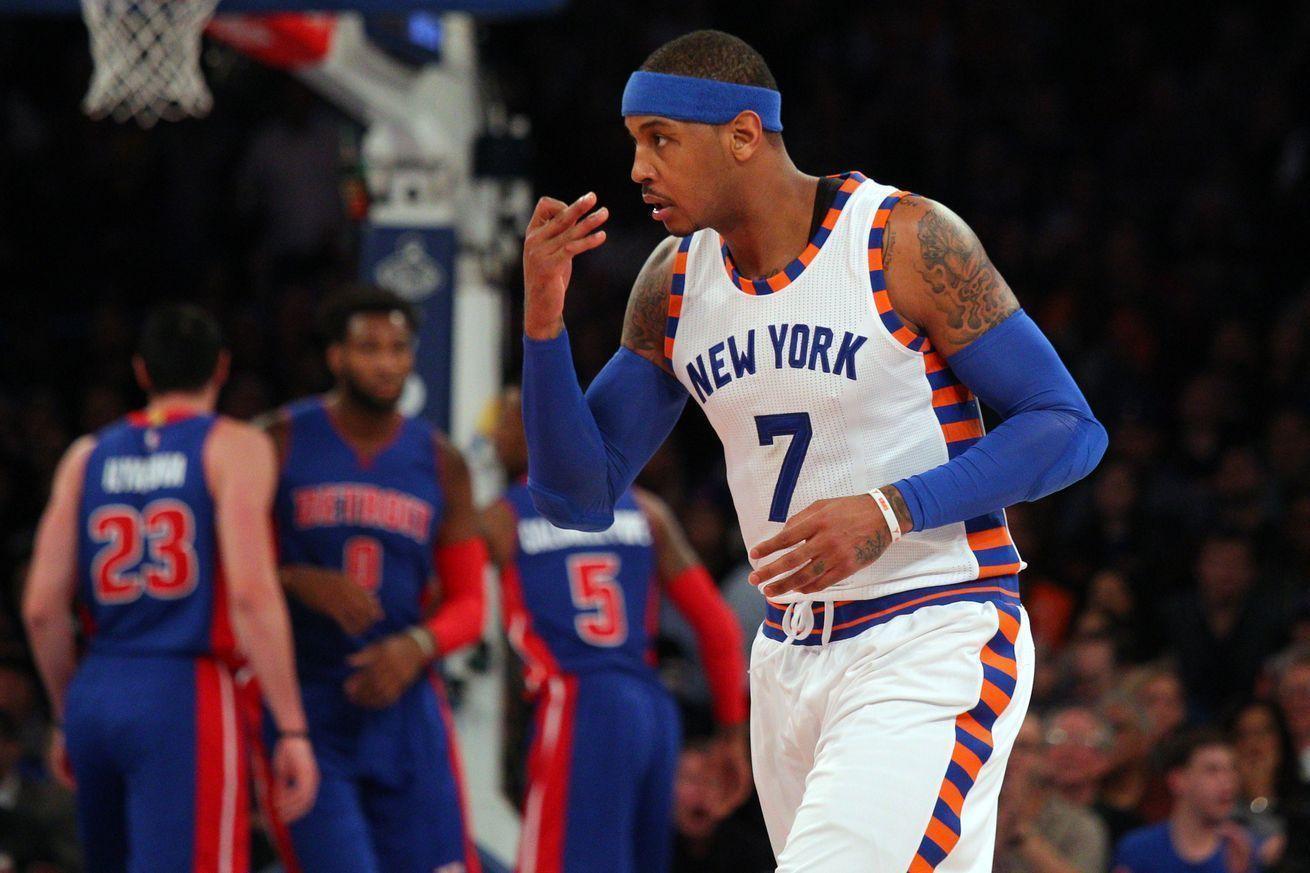Piston Fans Are Going To Hate Me for This: Why Dealing for Carmelo