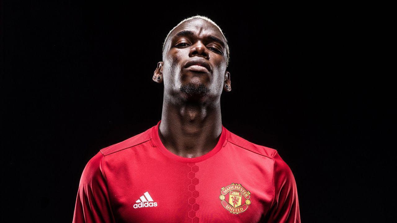 Gallery: Paul Pogba in Manchester United kit Manchester