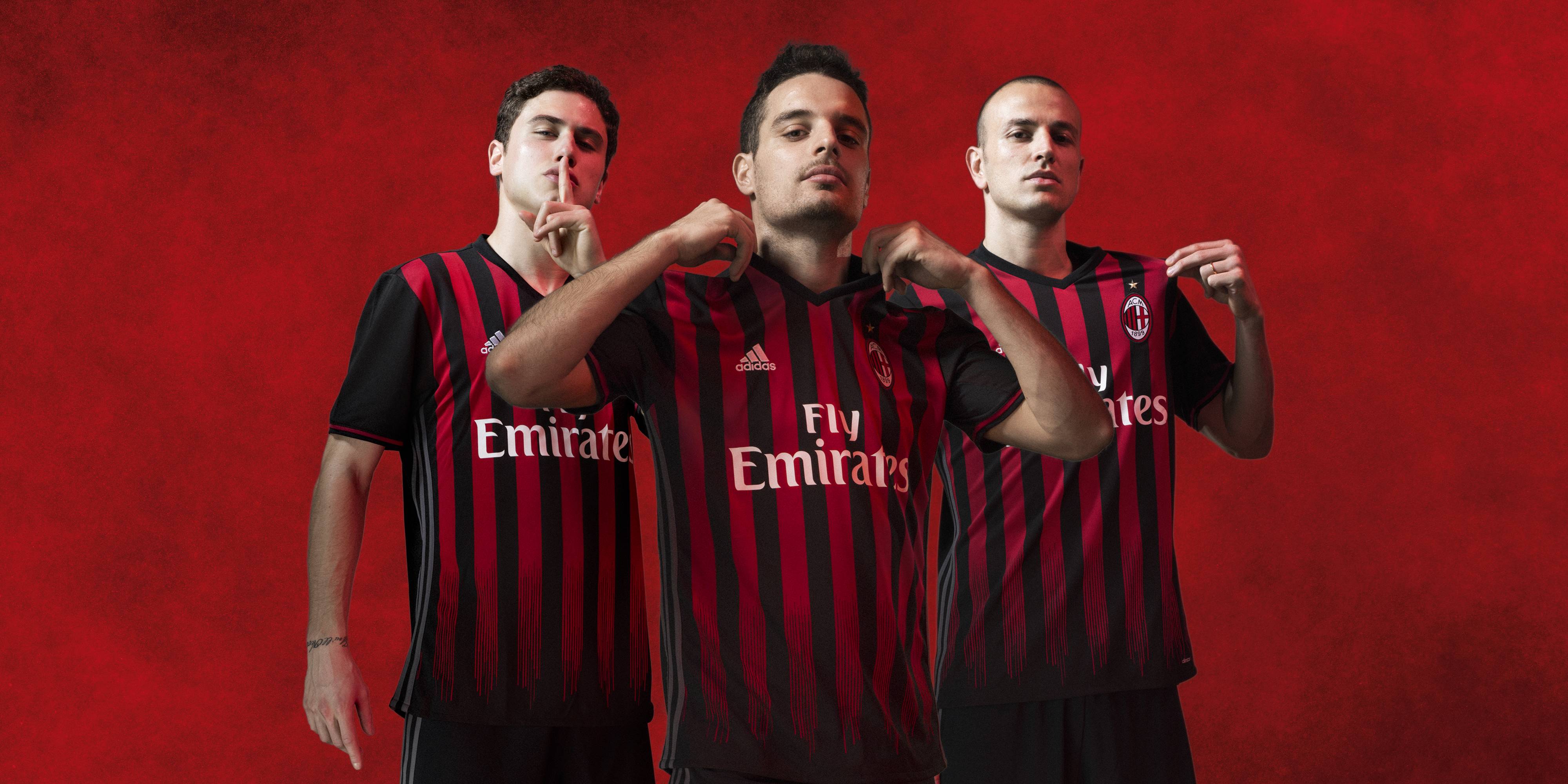 Forza27 AC Milan Rossoneri Jersey For 2016 17