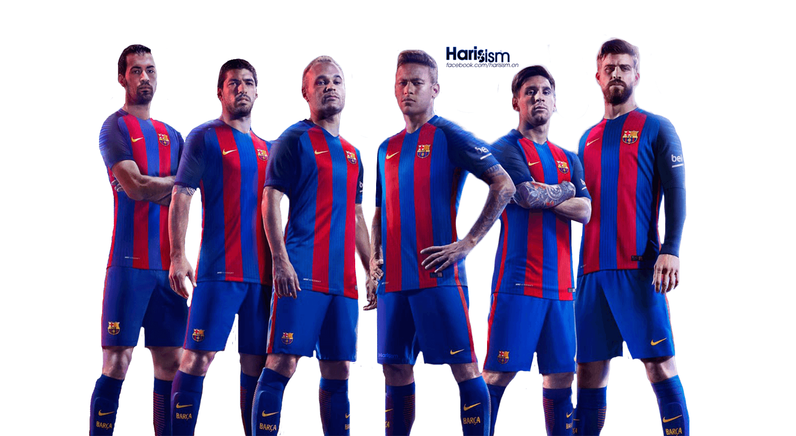 FC Barcelona 2016 17 Render Png