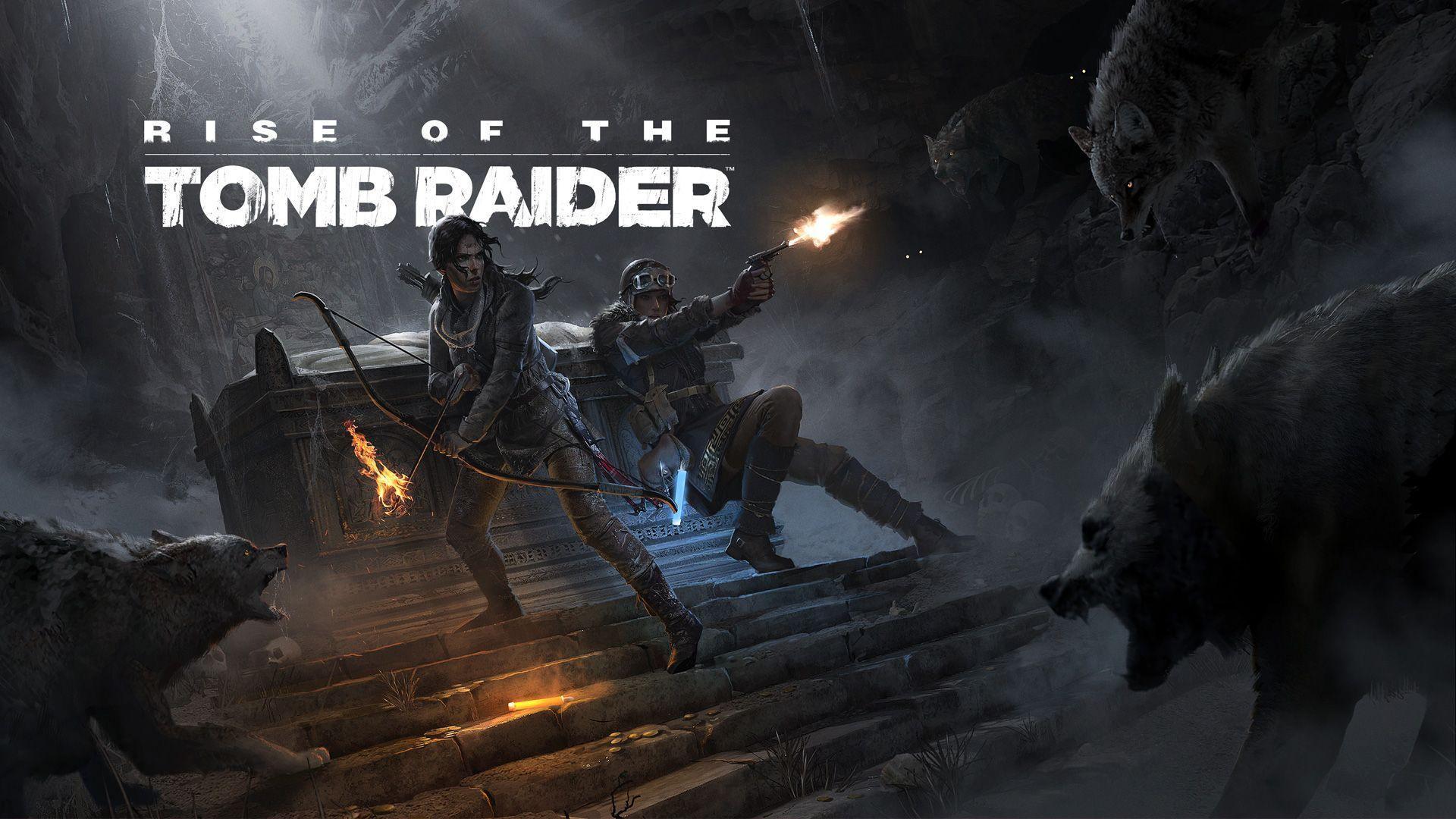 Wallpaper Rise of the Tomb Raider, Artwork, Dead, Skulls, 4K, Games