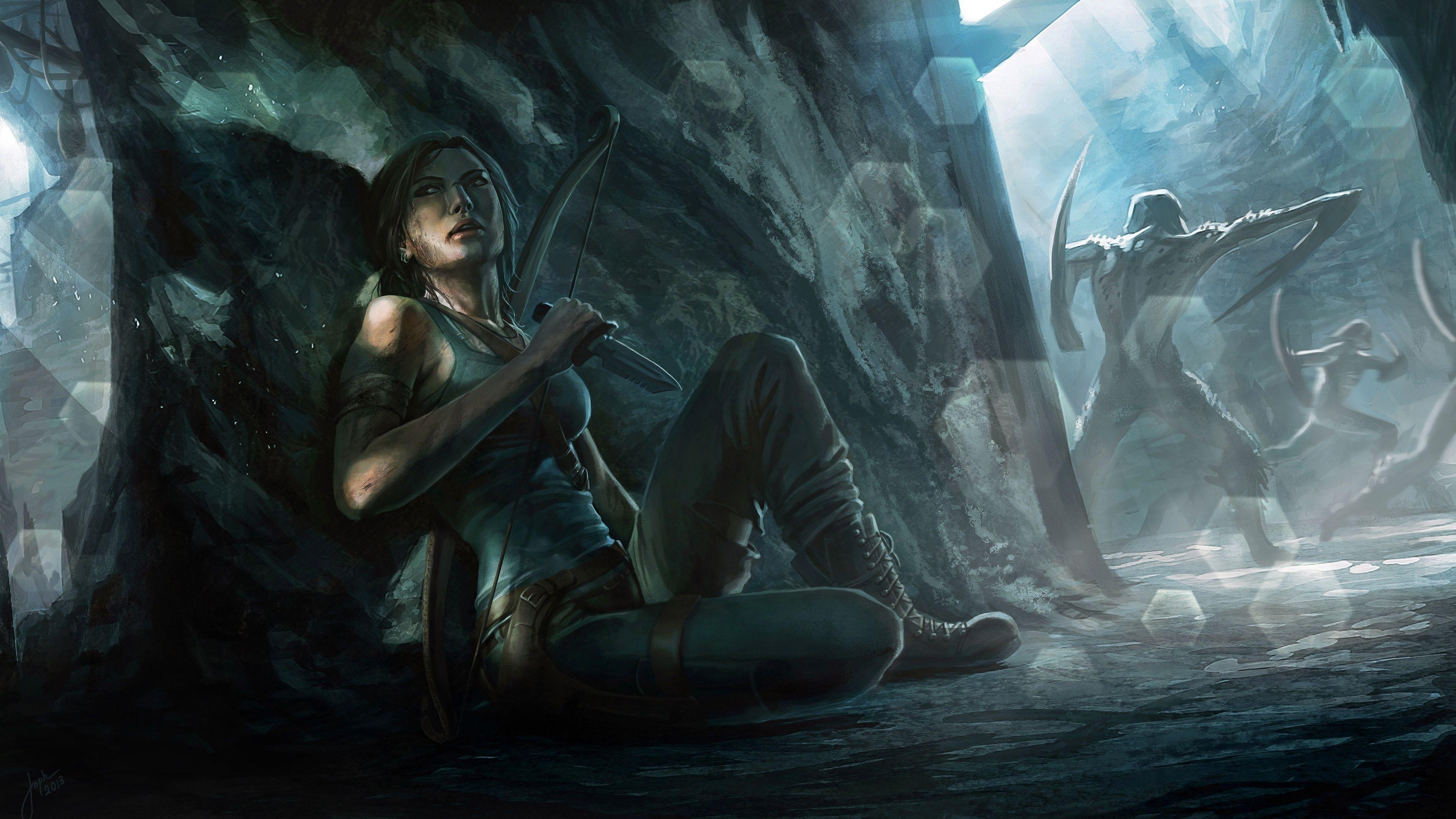 Tomb Raider Lara Croft Stylish Screensaver Desktop