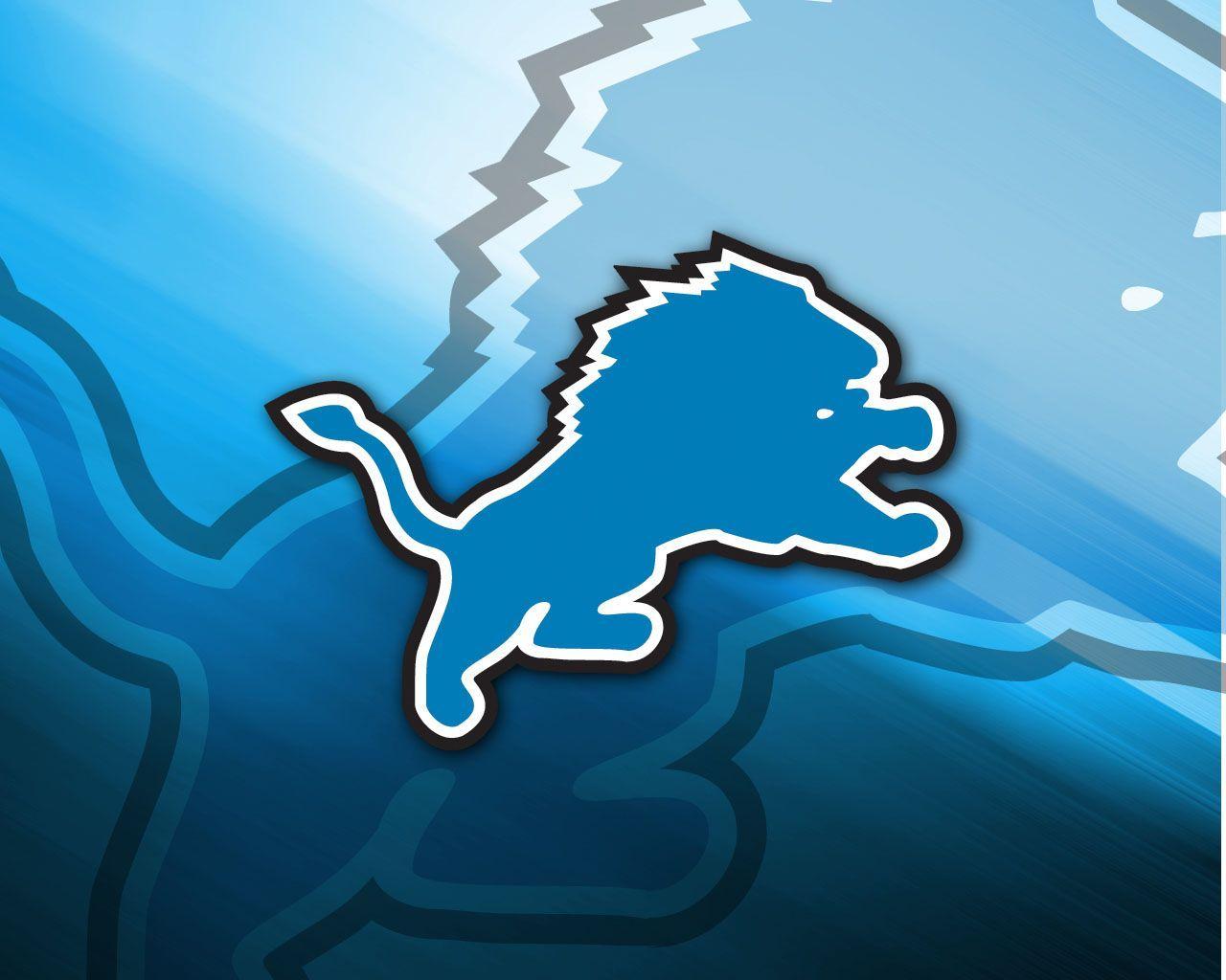 Detroit lions football team logo wallpaper HD