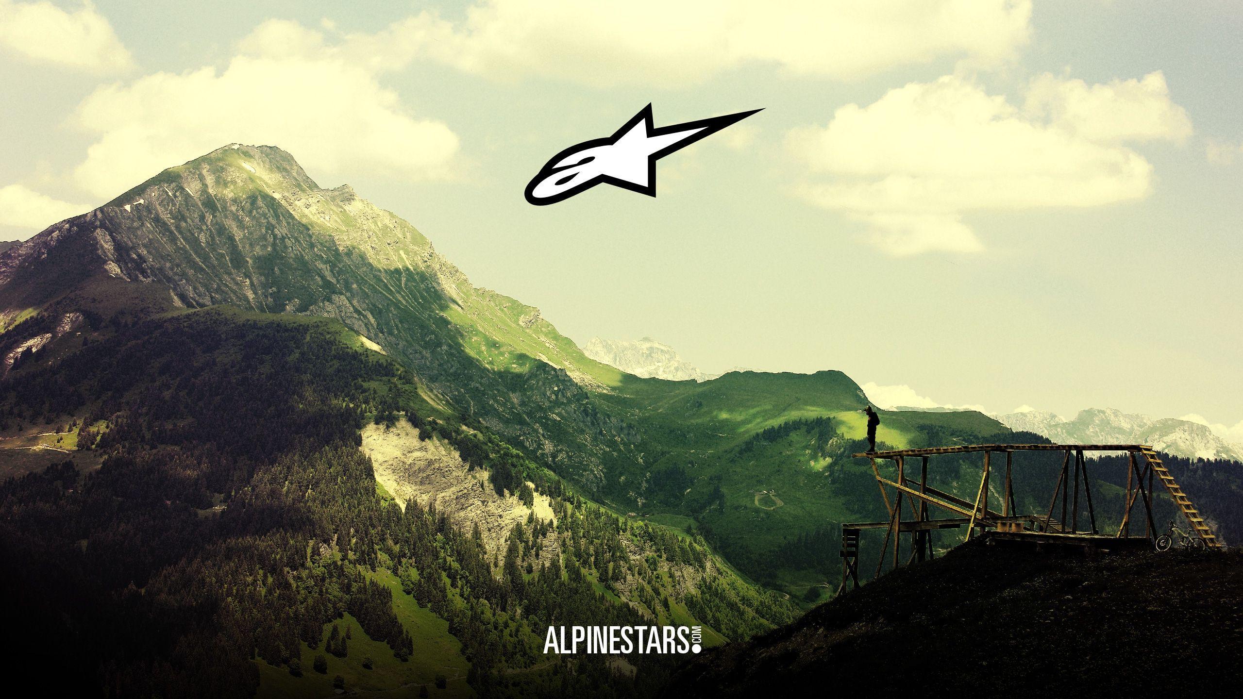 Alpinestar Logo Wallpaper 3D