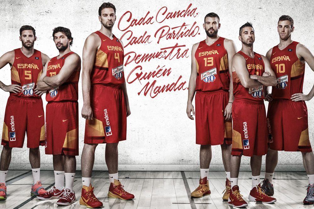 Nike Basketball x Team Spain Unveil New Uniforms (PHOTOS)
