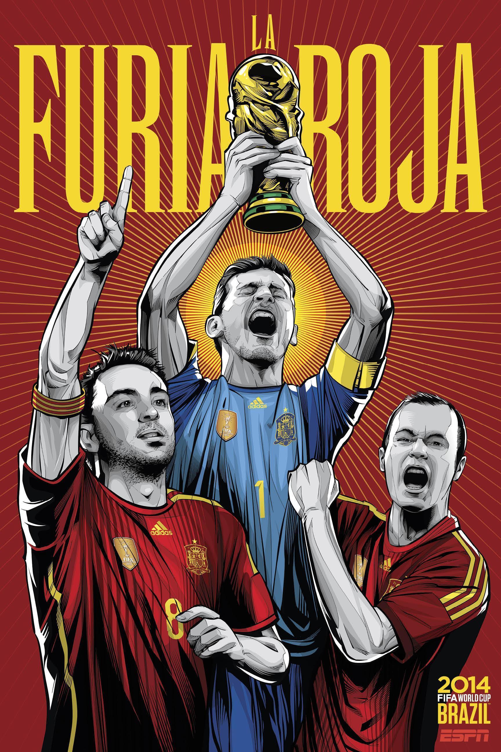 Forza27 ESPN / Cristiano Siqueira World Cup Posters