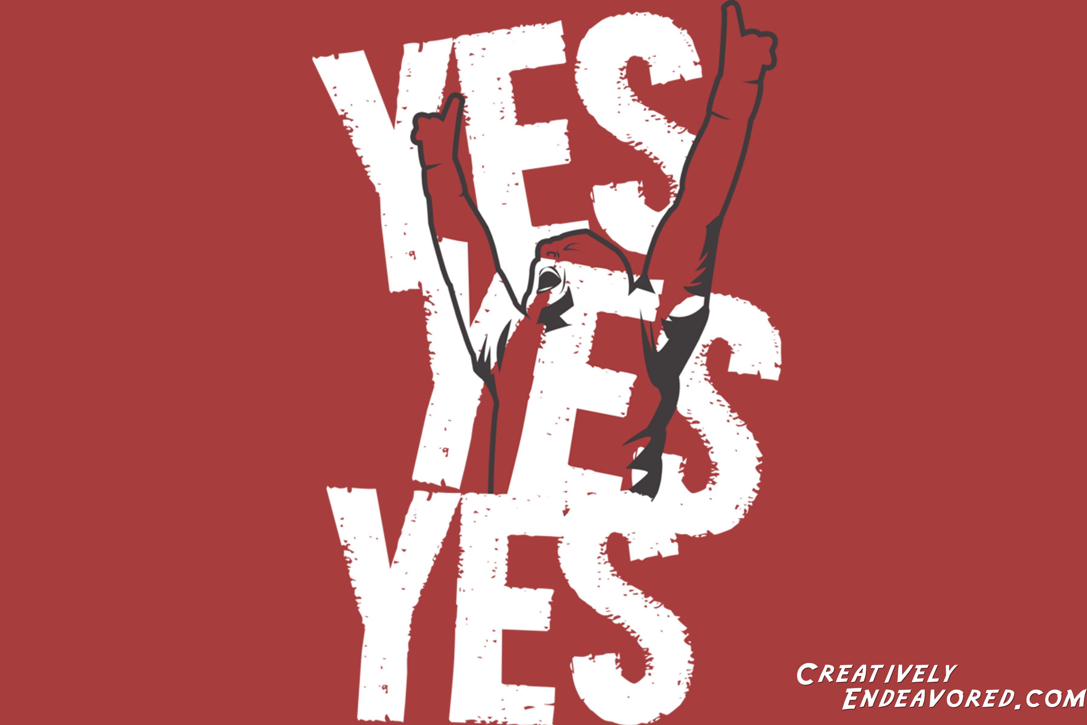 Wallpaper Wednesday: Daniel Bryan “YES! YES! YES!” Wallpaper
