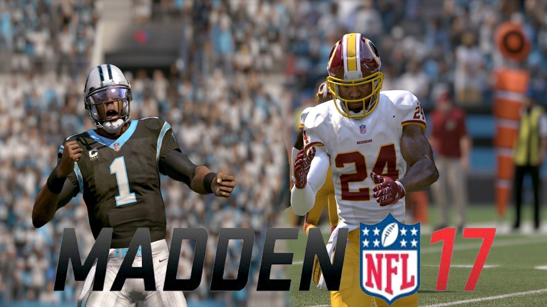 MADDEN NFL 17 OFFICIAL EARLY GAMEPLAY! CAROLINA PANTHERS VS