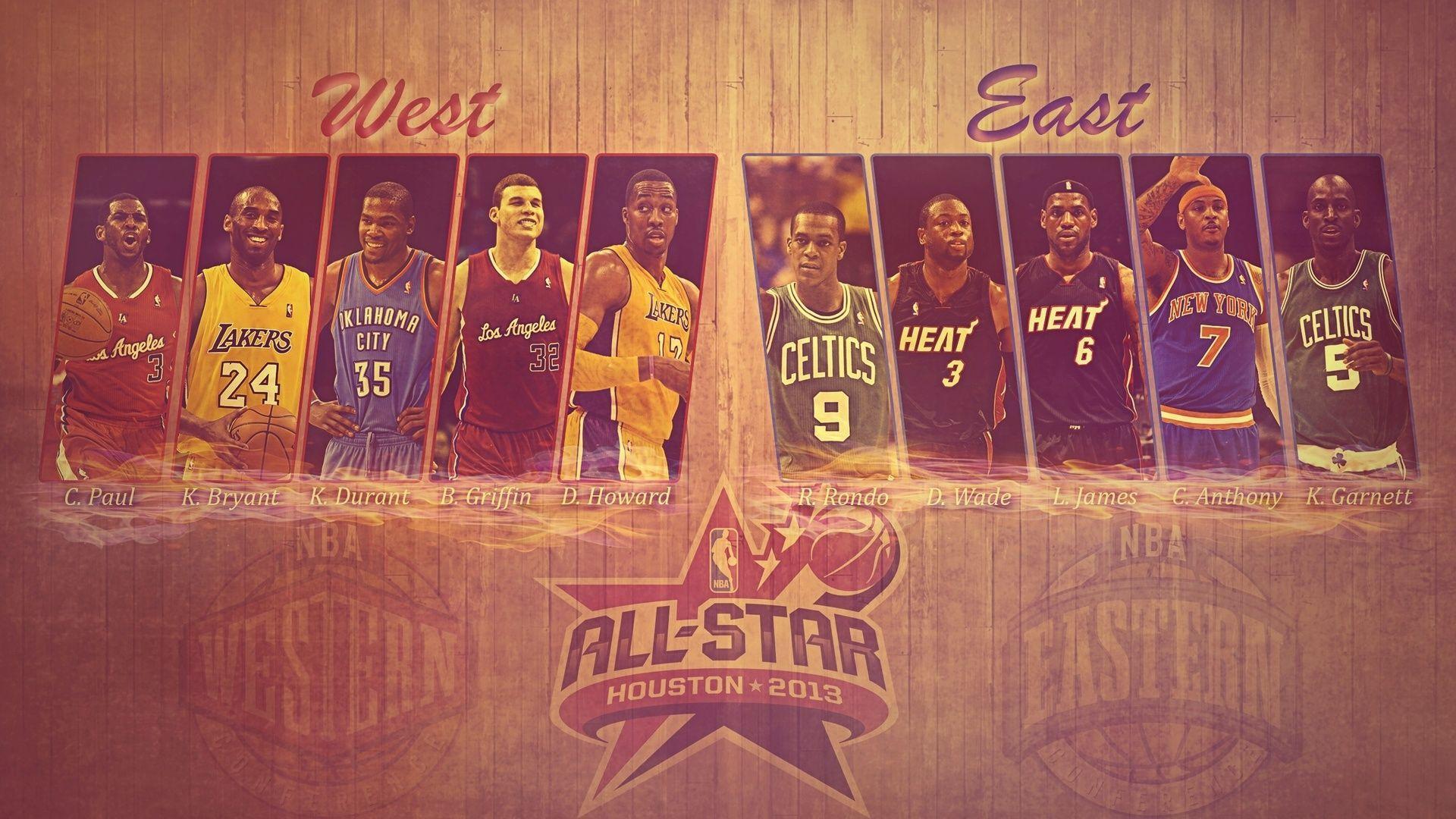All Star, Kevin Durant, Nba, Basketball, West, Kobe