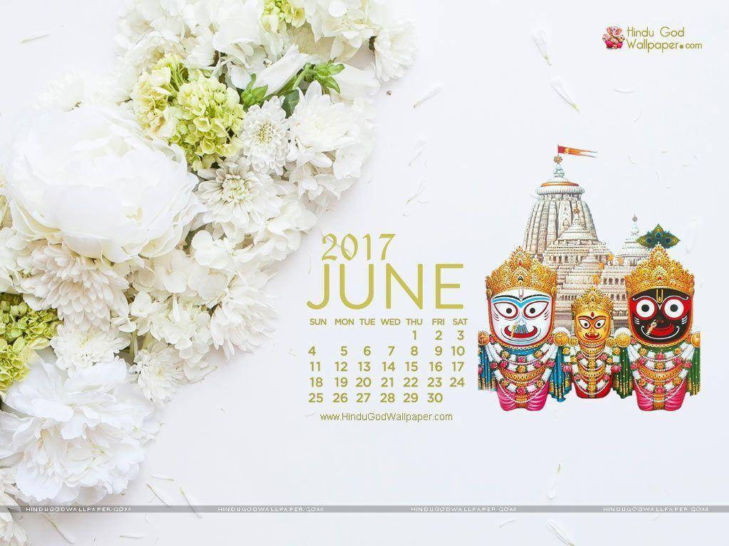 Desktop Calendar Wallpaper June 2017 Free Download