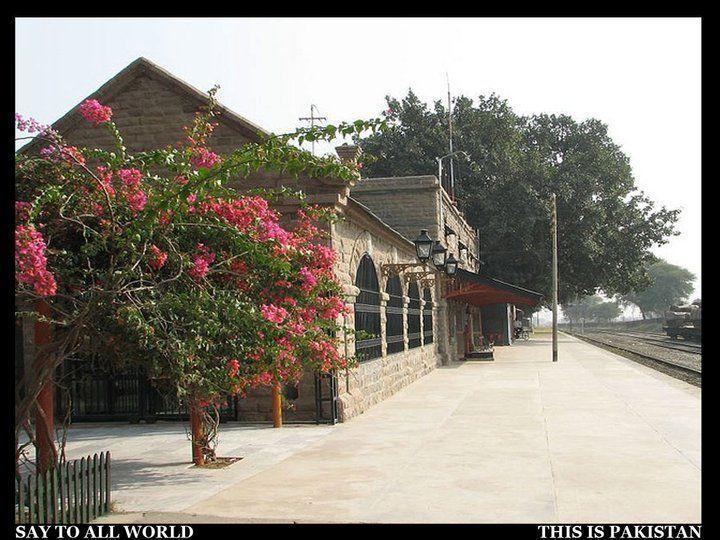 Golra Sharif Railway Station Islamabad. PAKISTAN Urdu Column