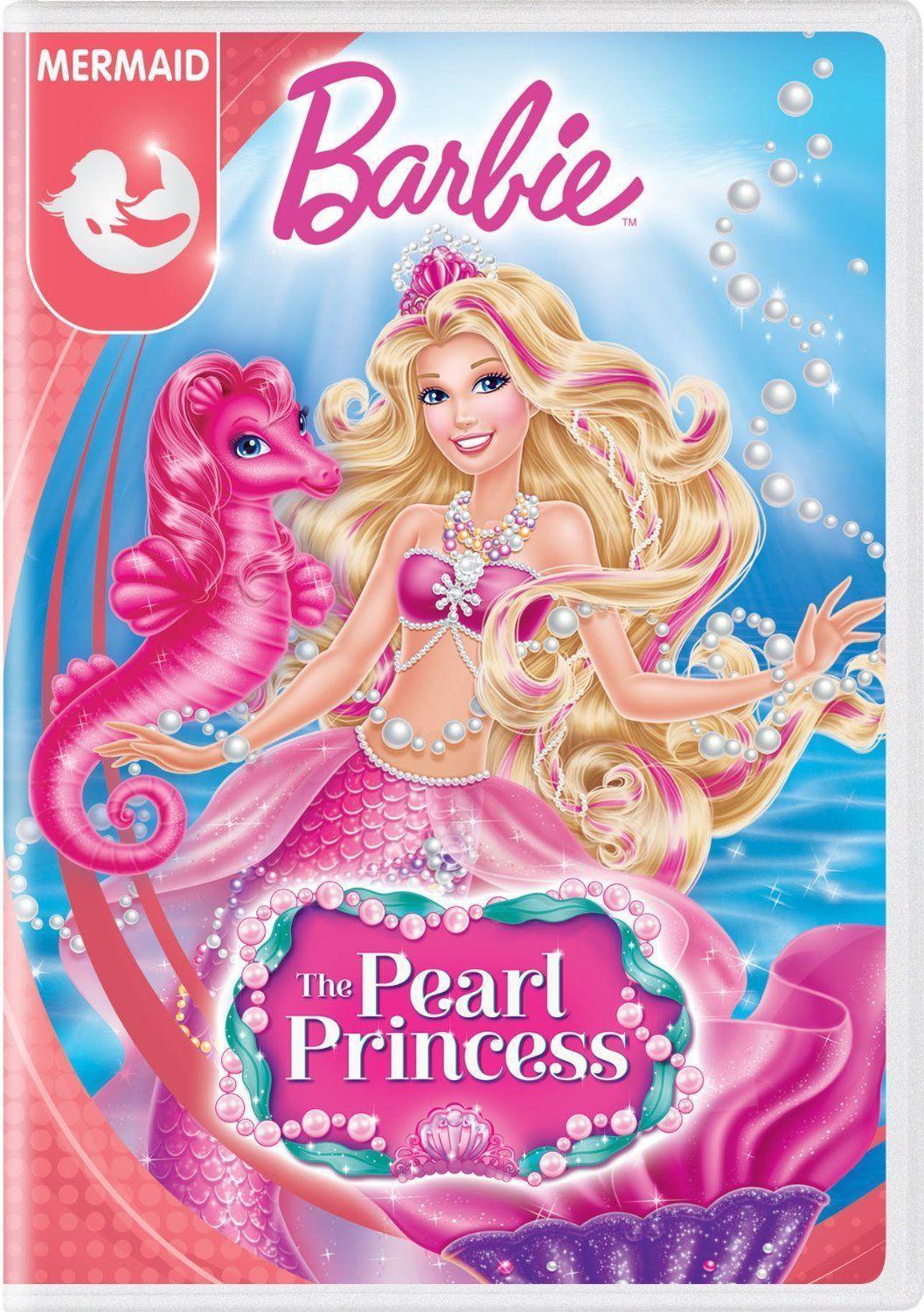 Barbie The Pearl Princess 2016 DVD With New Artwork Barbie