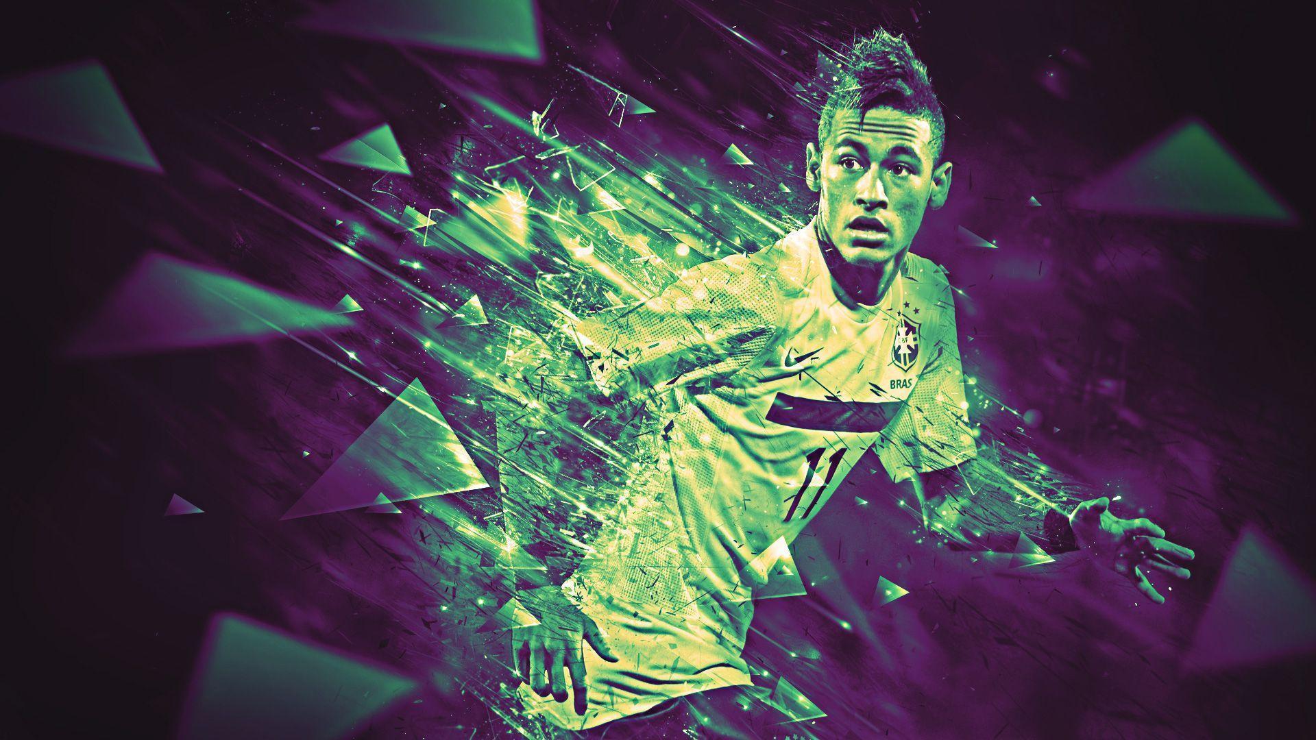 Neymar Jr. HD Wallpaper Wide 2016