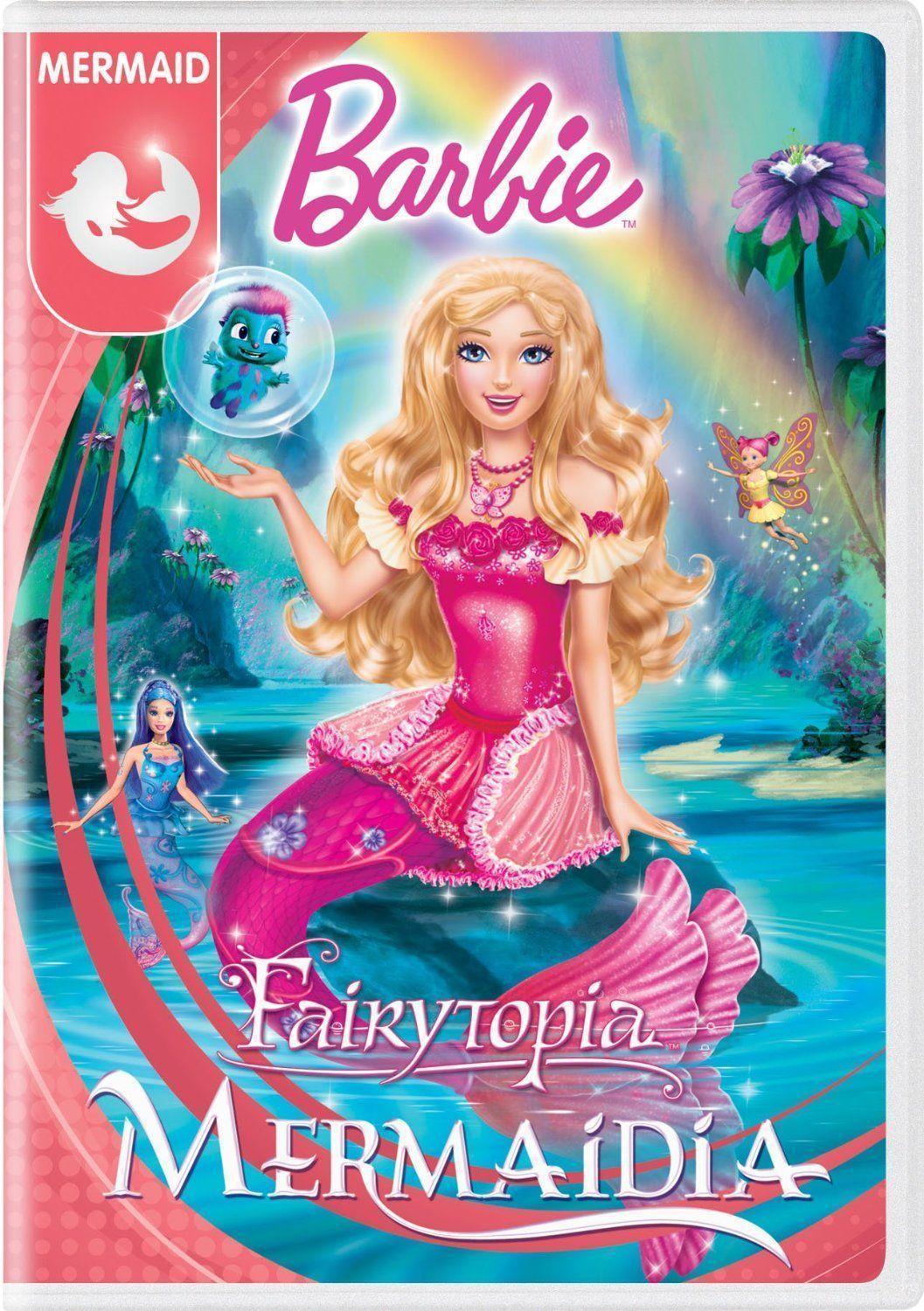 Barbie Fairytopia Mermaidia 2016 DVD With New Artwork
