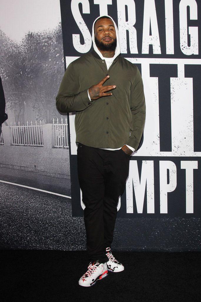 PHOTOS Straight Outta Compton Premiere: The Game Wears Custom