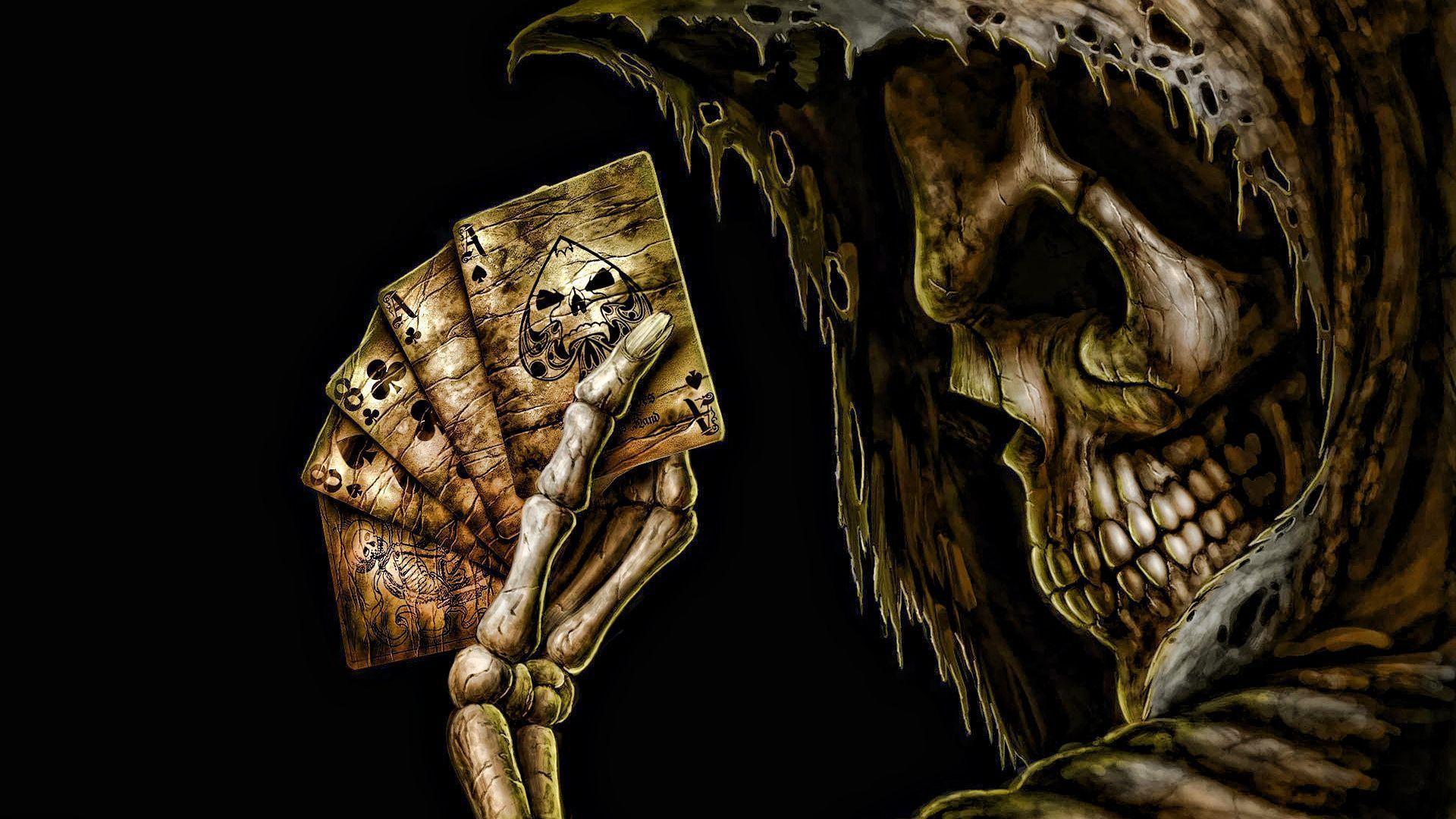 Games wallpaper # 78106. Fantasy, skull, teeth, map, skeleton