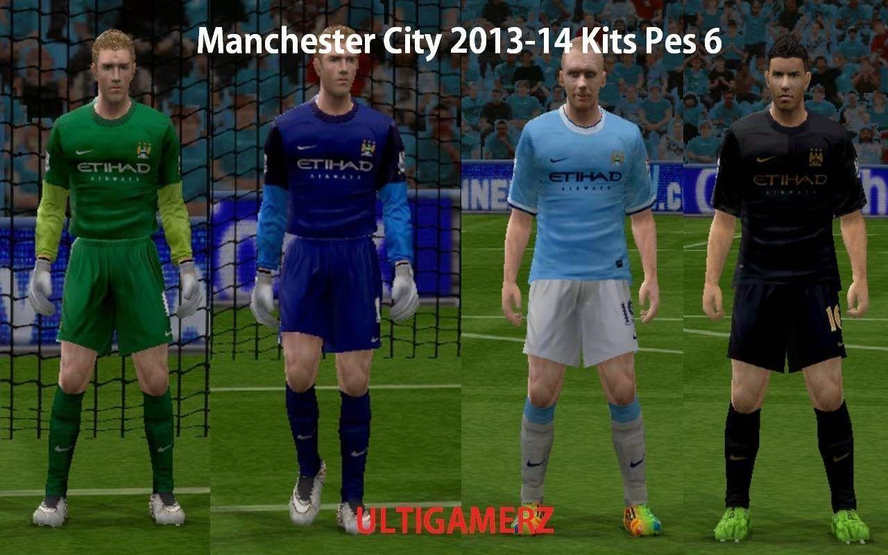 ultigamerz: MANCHESTER CITY 2011 TO 2016 KITS PES 6