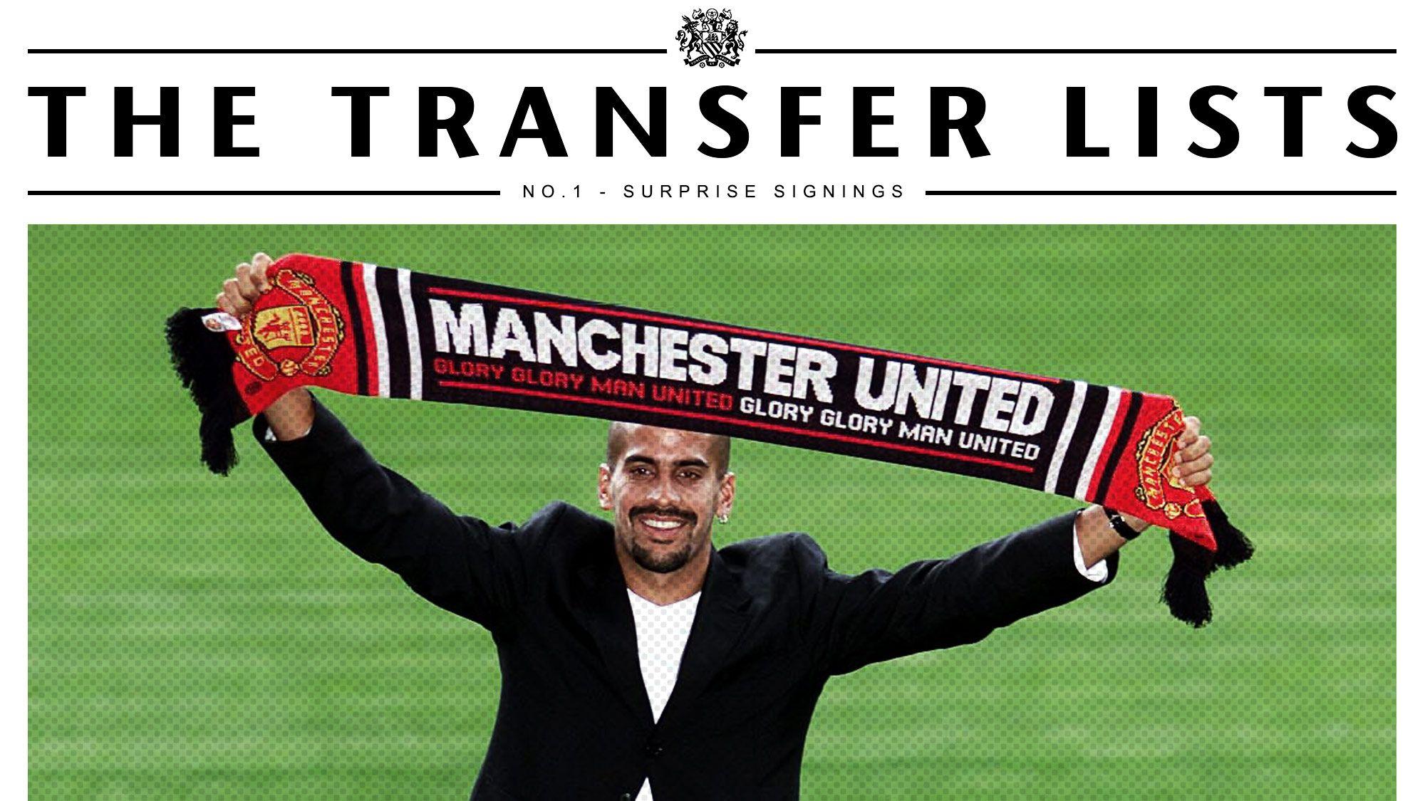Video: 10 surprise Manchester United transfers
