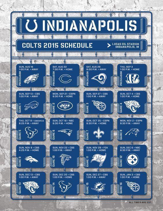 about Indianapolis Colts Schedule. Colts