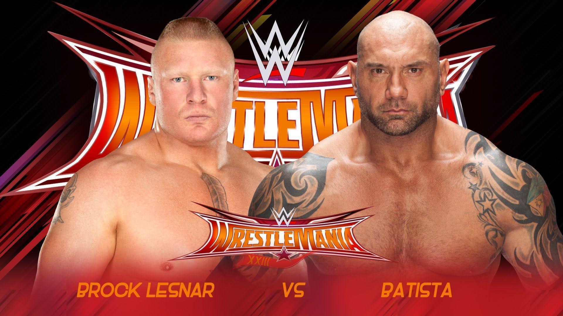 Batista vs Brock Lesnar Wrestlemania 33 Promo
