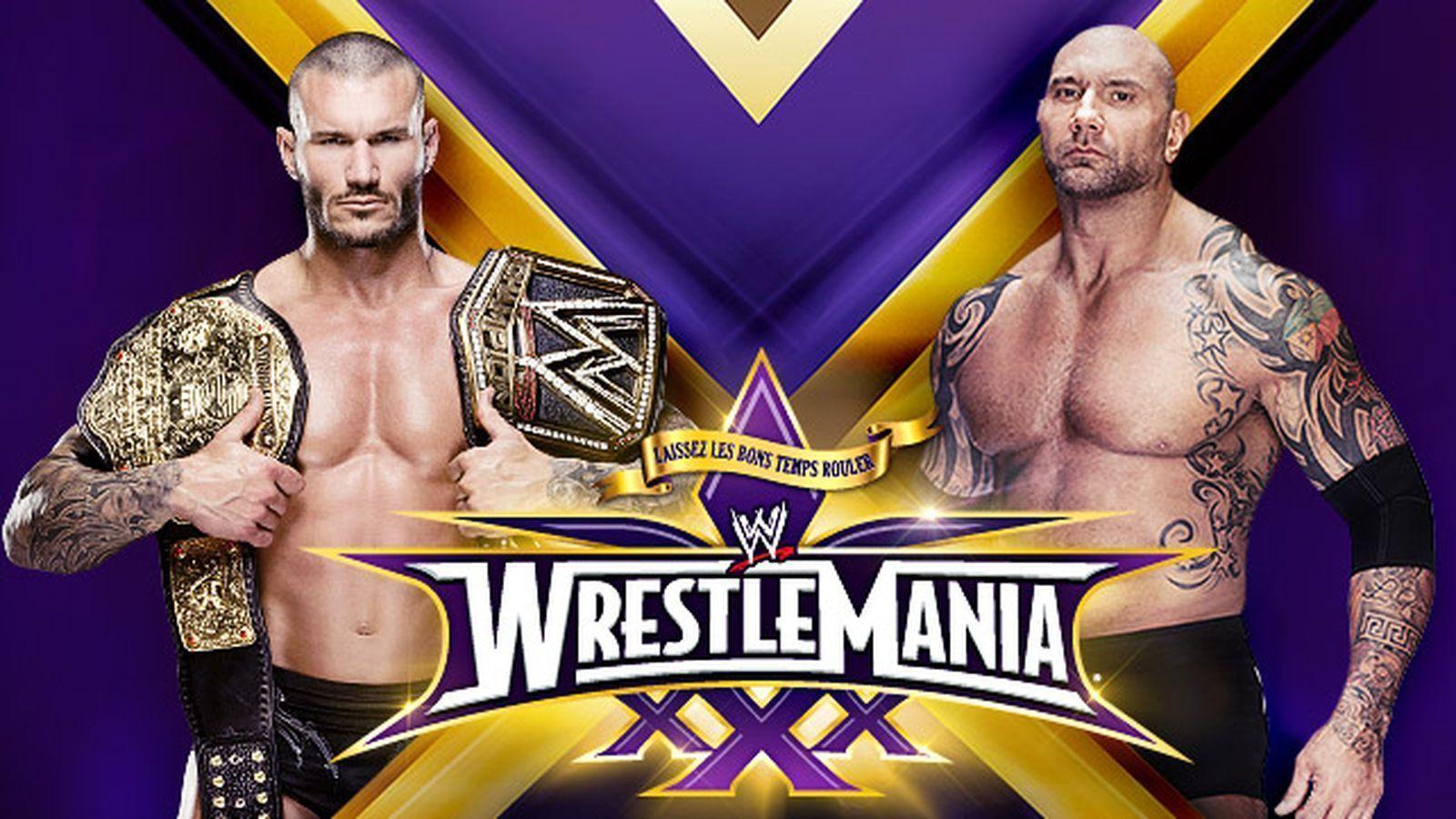 WrestleMania 30 Match Card And Line Up (Updated)