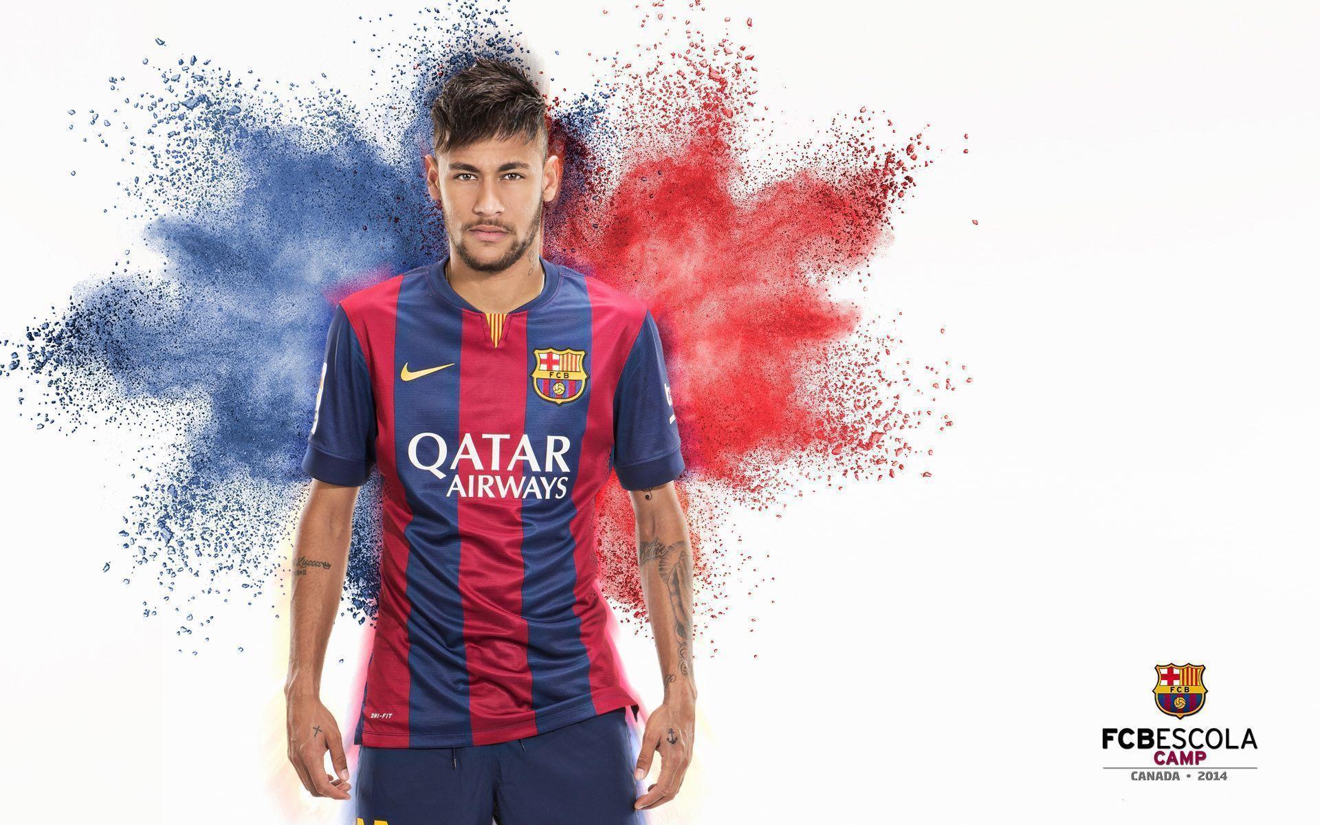 Neymar JR FC Barcelona Club Player Wallpaper