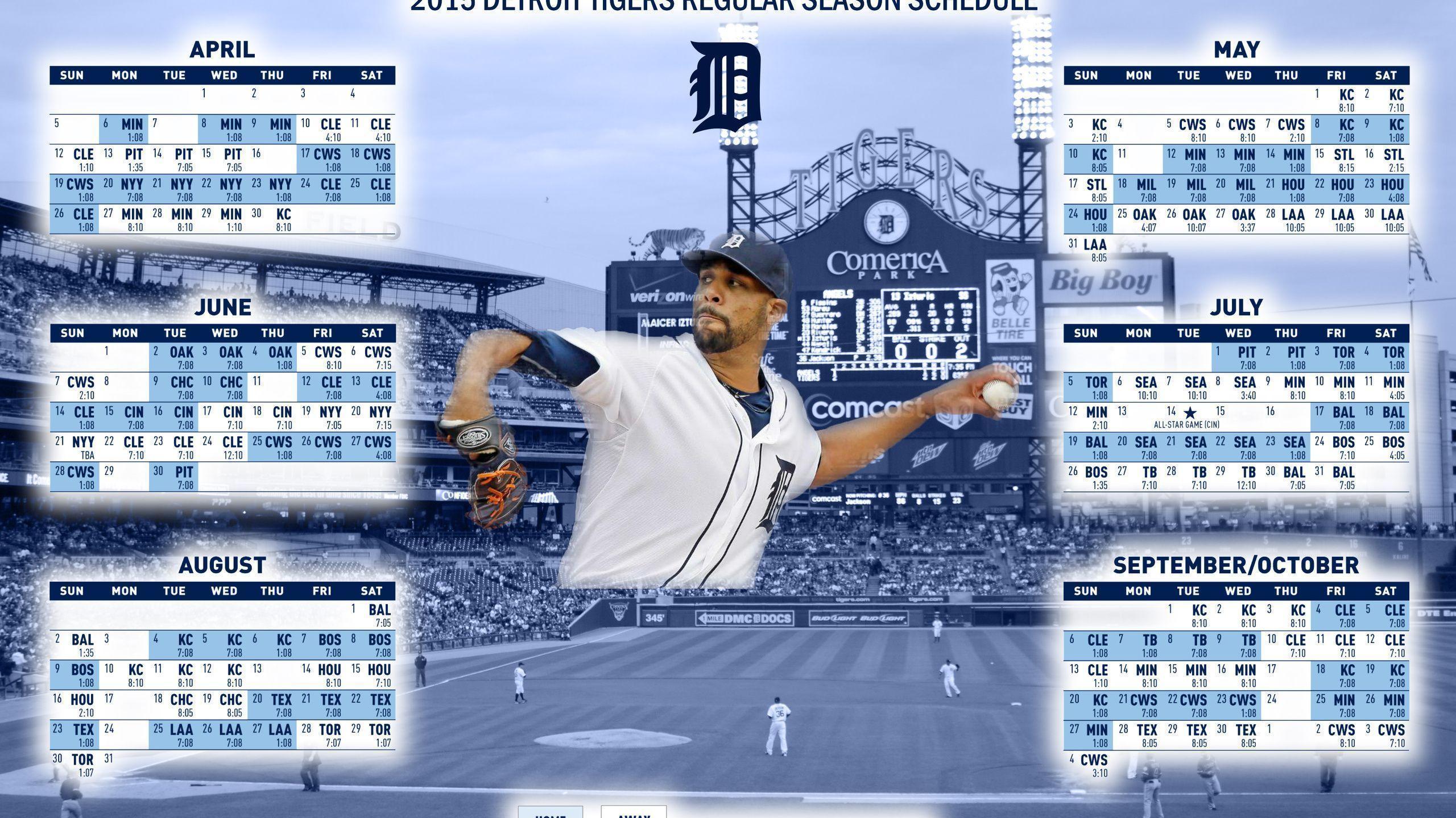 Schedule, Detroit Tigers Schedule Sports, Detroit