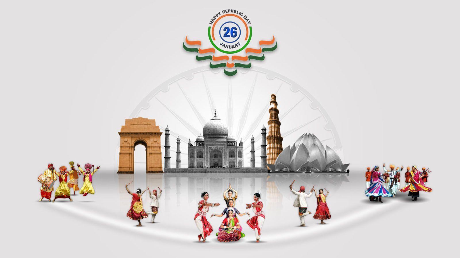 67th Indian Republic Day HD Image Free Download for Whatsapp