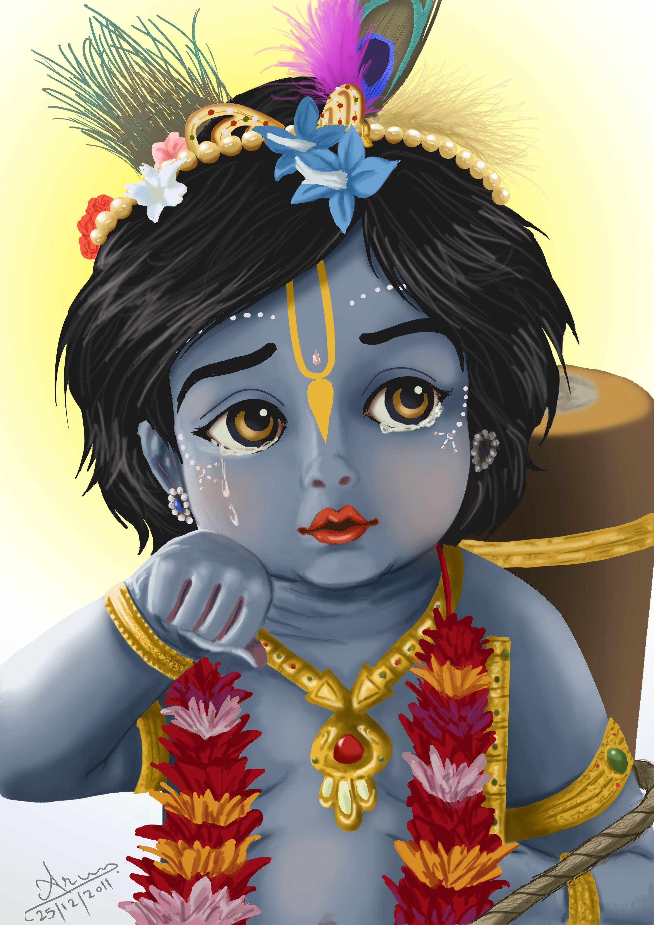 Lord Sri Krishna Hd Wallpapers For Mobile - Krishna Wallpapers Hd