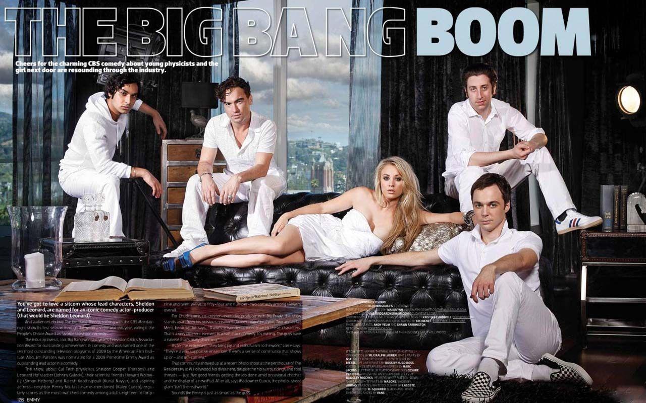 Image detail for -Big Bang Theory Cast All White Wallpaper 1280