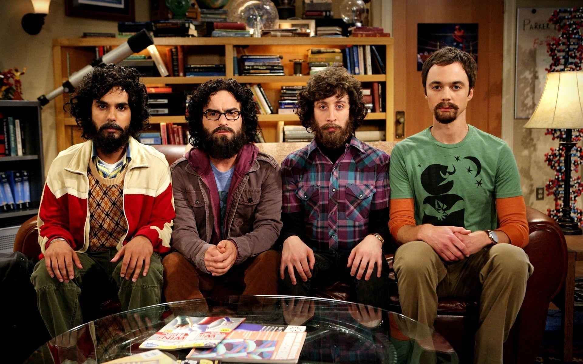 The Big Bang Theory Main Actors Wallpaper Expert