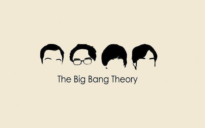 The Big Bang Theory Minimalist Wallpaper free desktop background