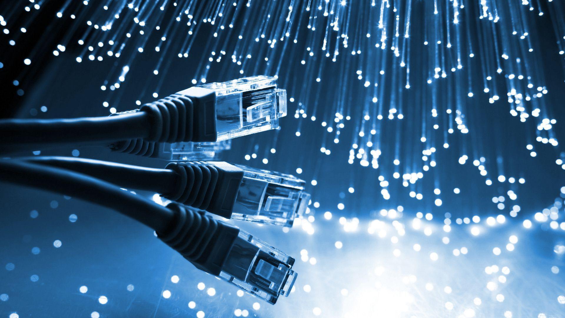 Cable, Network, Ethernet, Fiber, Rj- Optic, Link