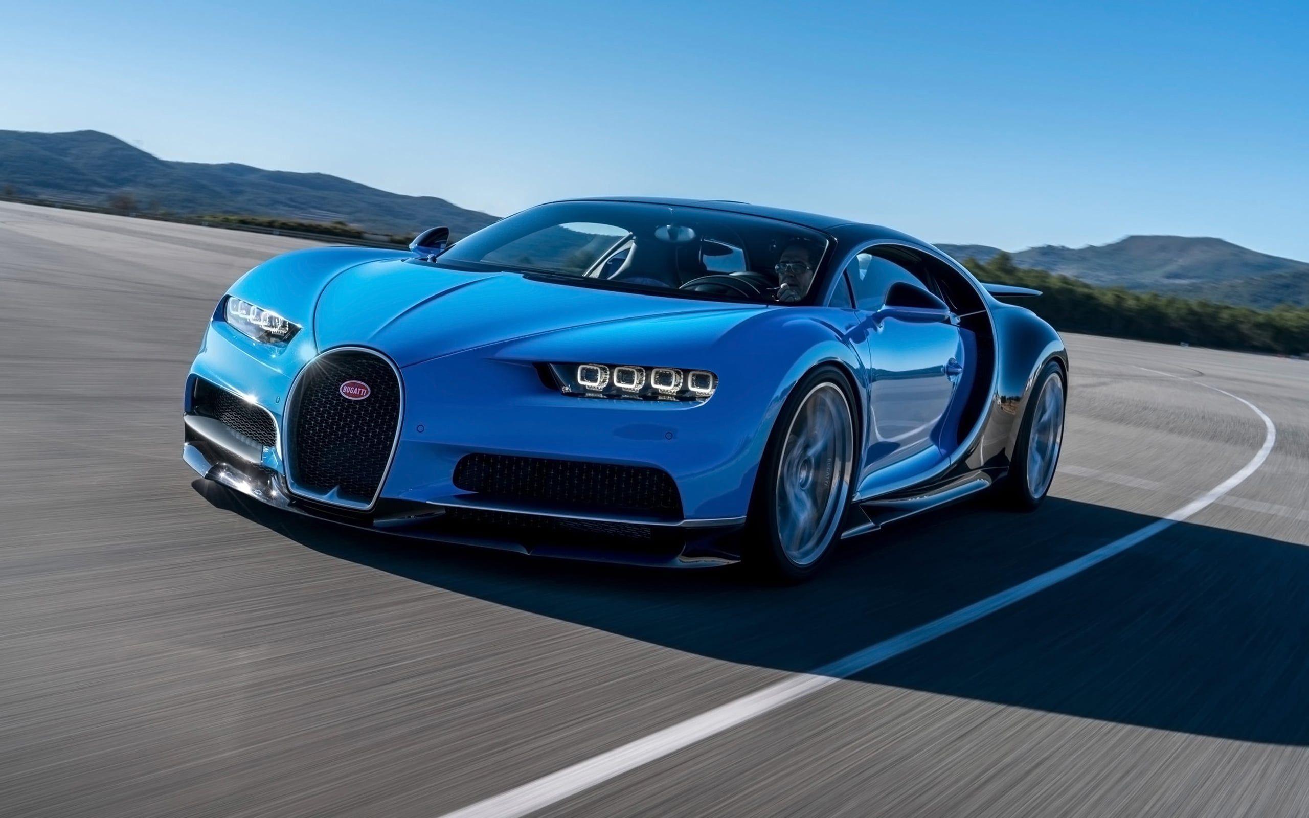 Bugatti Chiron Blue Wallpaper Speed 0 60 Hp Color Change Top