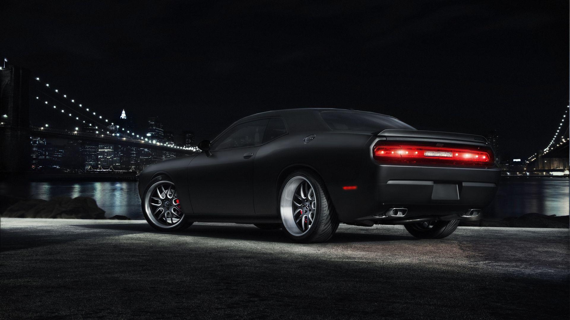 Resim 2017 Dodge Challenger Black Duvar Kağıtları 2017 Dodge