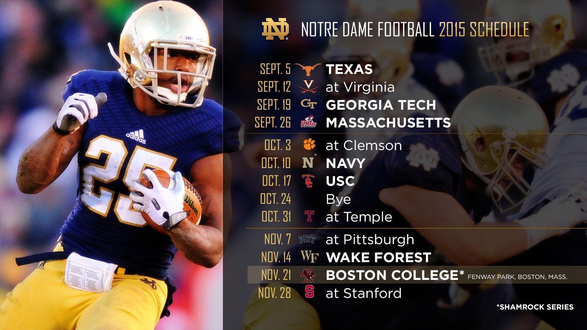 Inside The Schedules (2014 2016). Notre Dame Football Blog