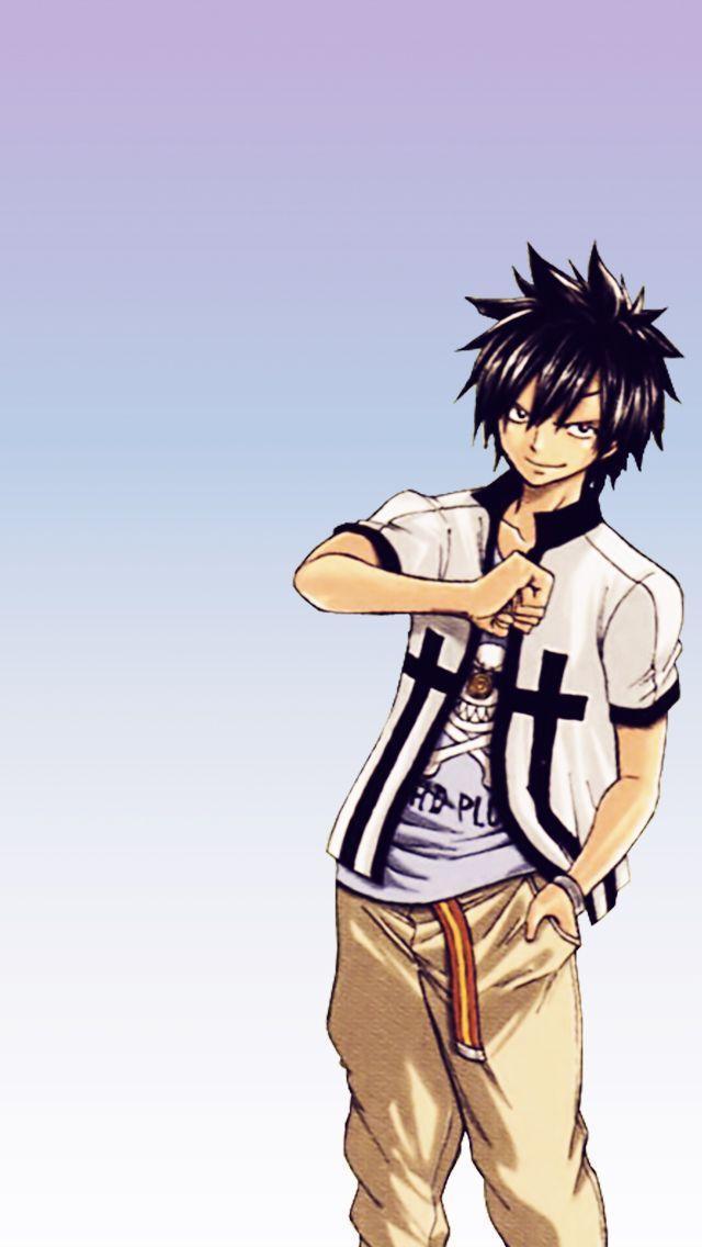 Fairy Tail iPhone Wallpaper Gray