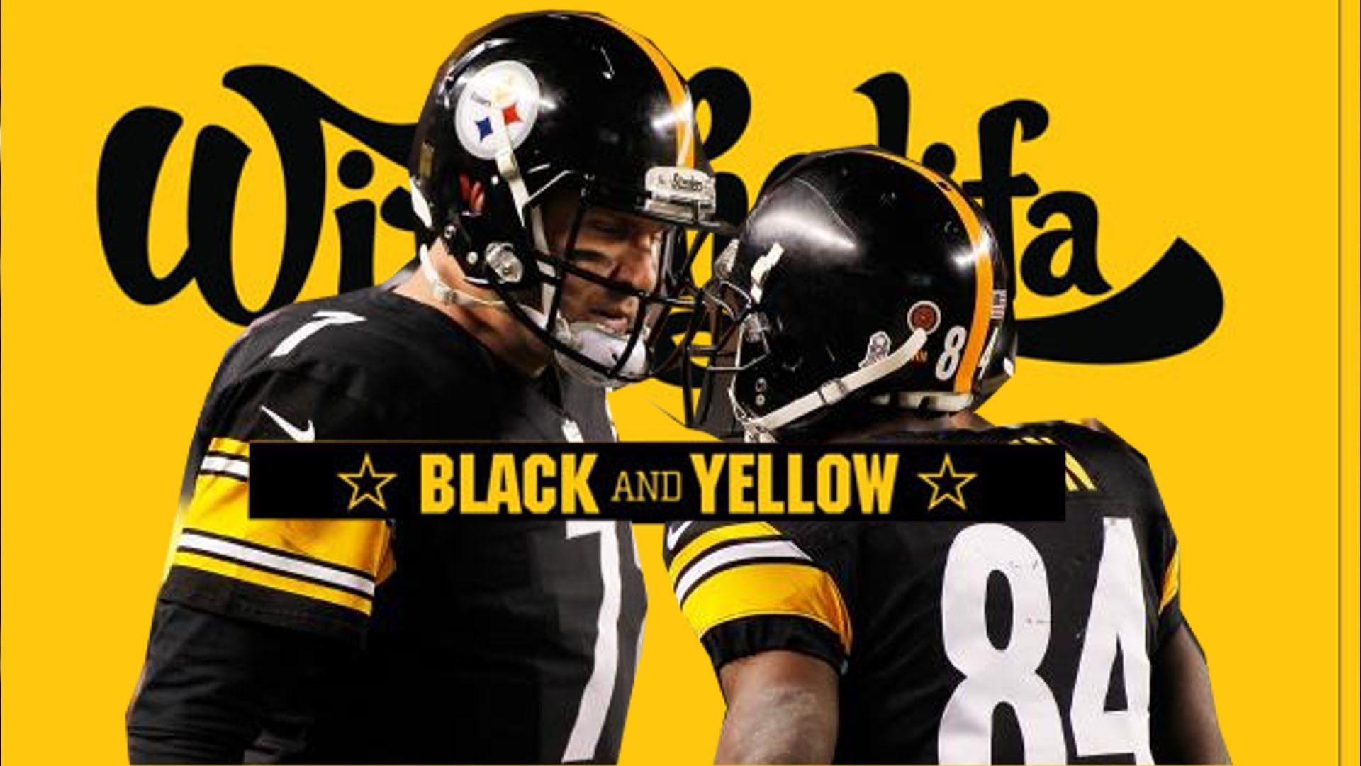 Pittsburgh Steelers And Yellow Steeler Nation Remix