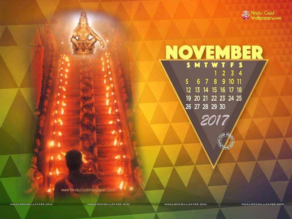 Desktop Calendar Wallpaper November 2017 Free Download