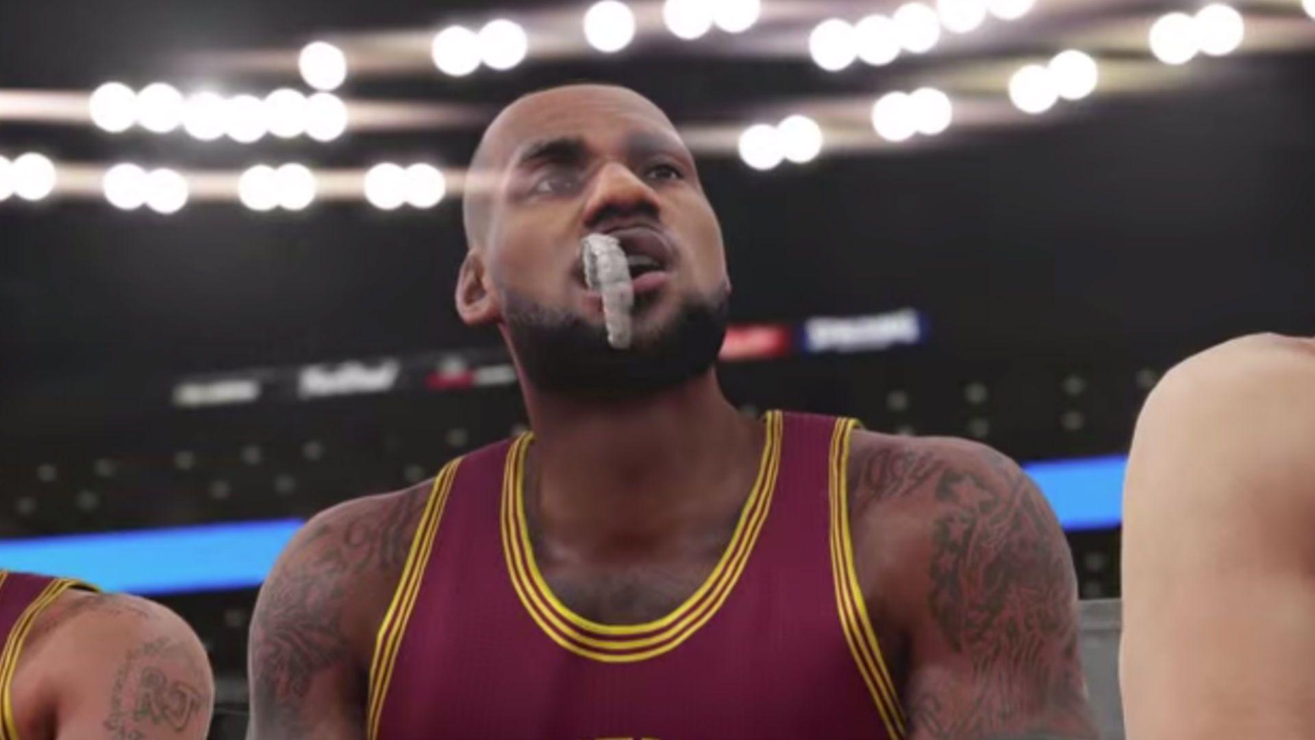 NBA 2K16&; trailer features detailed dunks, mouthguards and video