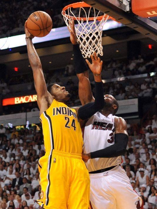 Paul George, Pacers beat LeBron James, Heat in Game 2