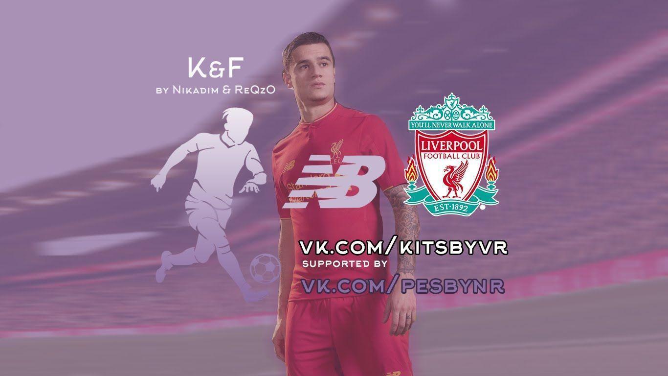 Liverpool Kits(Home & 3rd) 2016 17 By ReQzO (PES 2013)