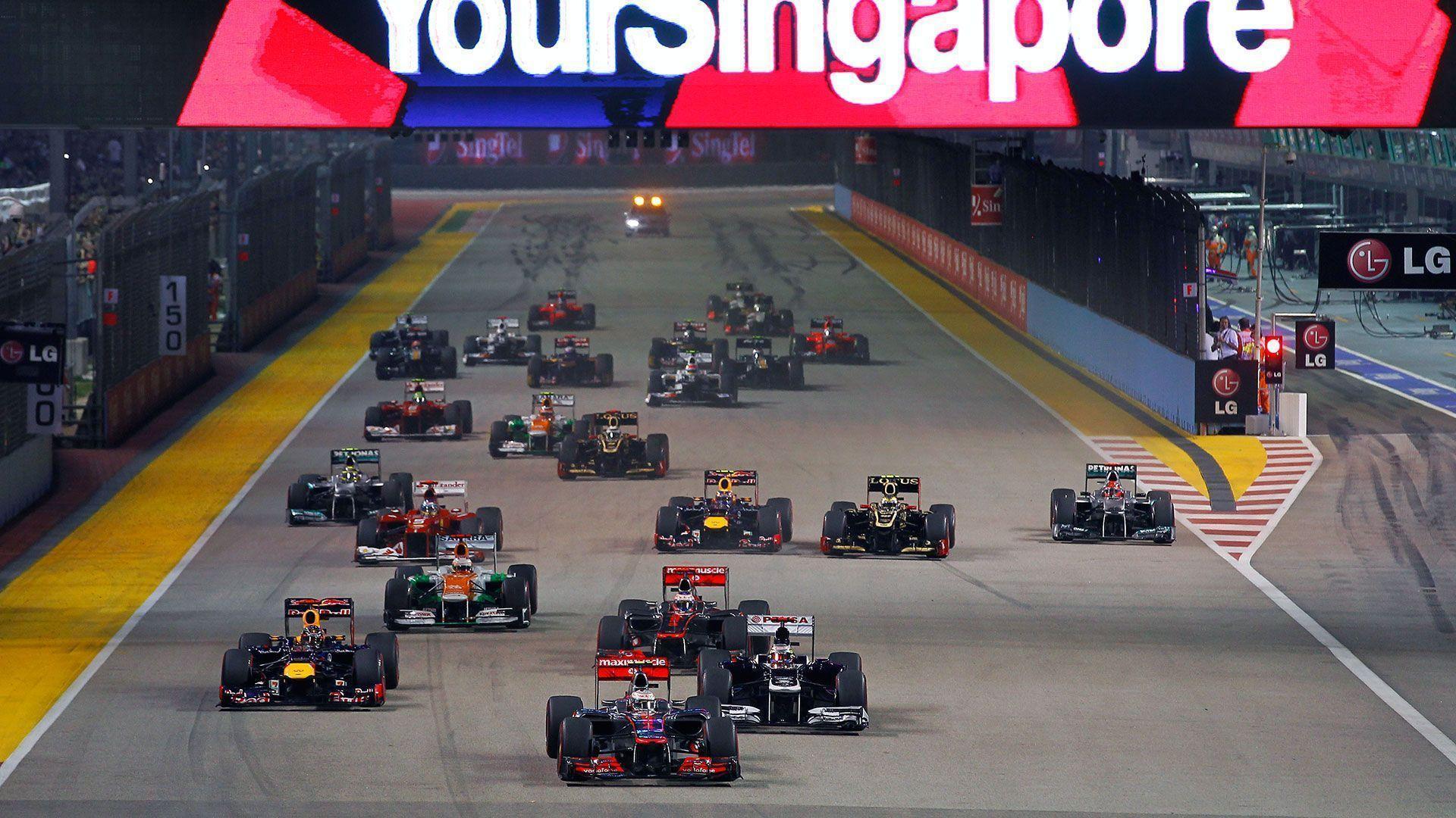 HD Wallpaper 2012 Formula 1 Grand Prix of Singapore