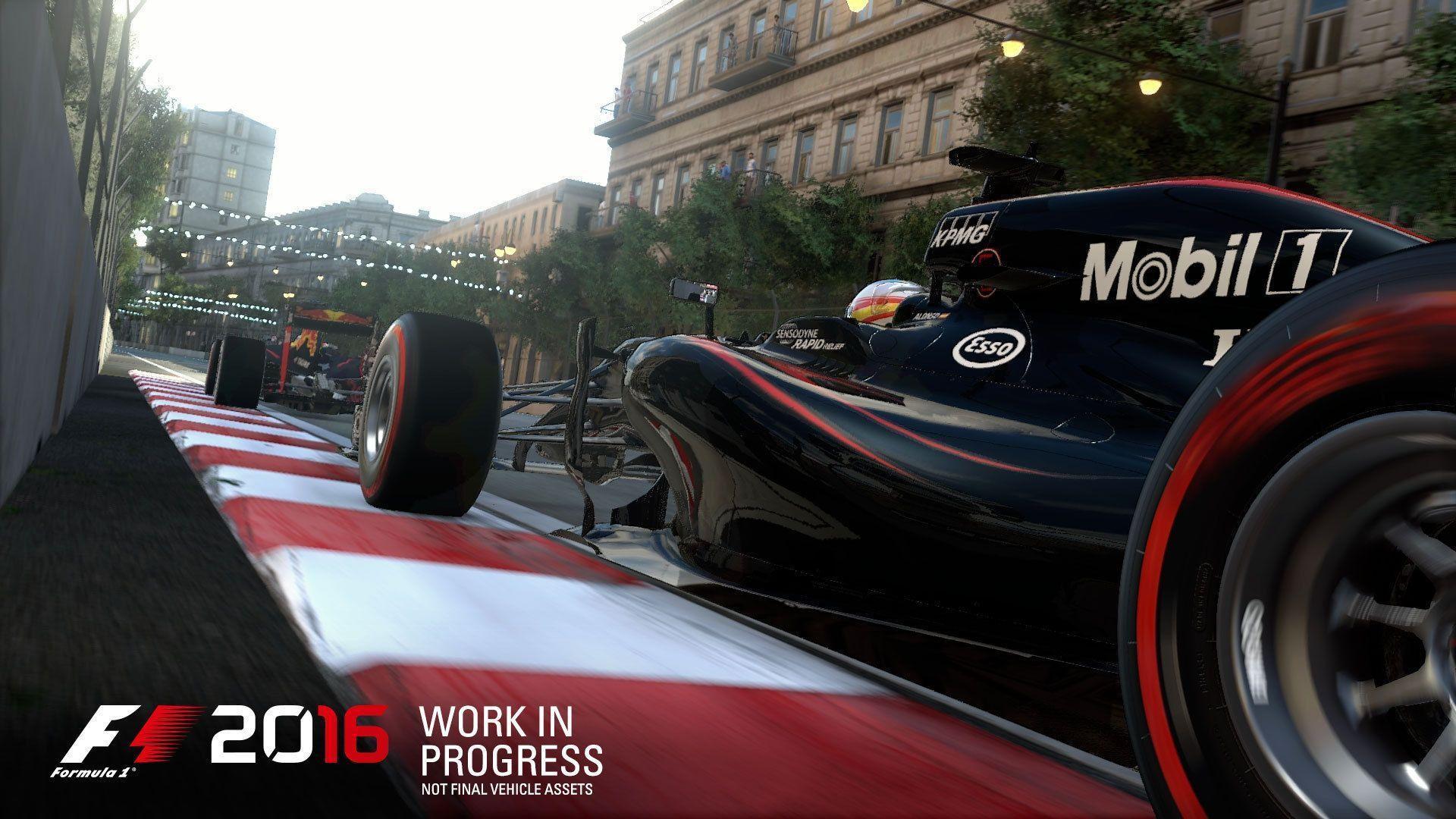 F1 Formula One 2016 Video Game Full HD Wallpaper